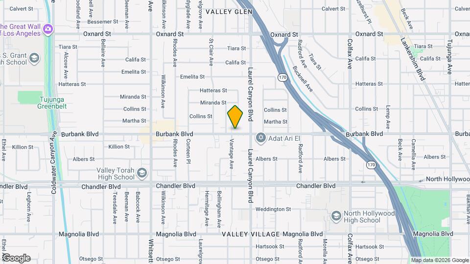 Cahuenga Housing Foundation Map and Location Details