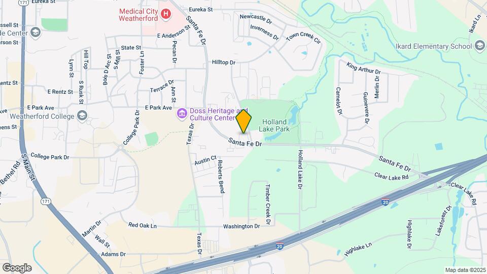 1513 Santa Fe Dr Mapa y Detalles de la Ubicación