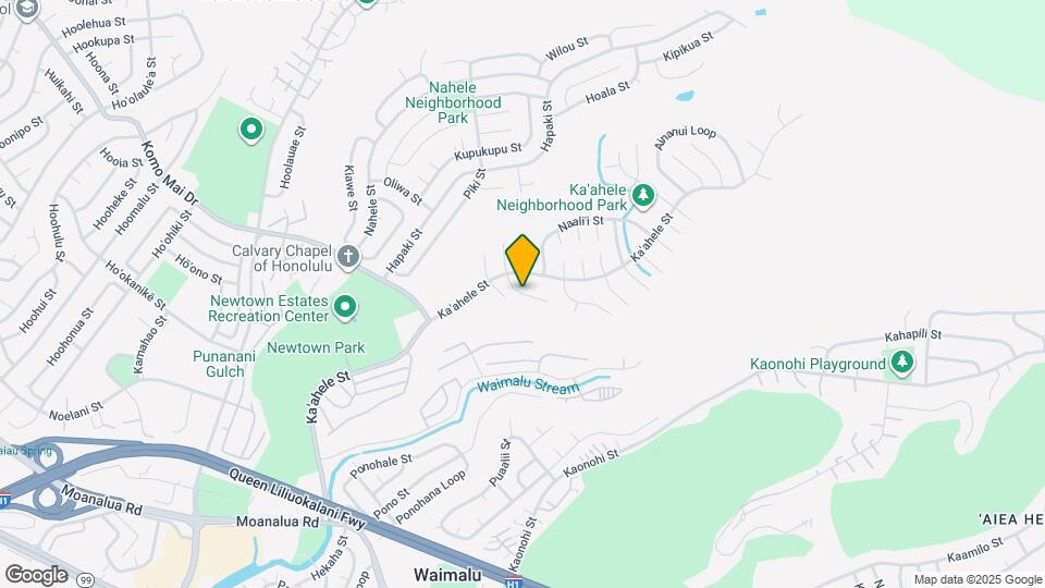 98-595-595 Aloali?i St Map and Location Details