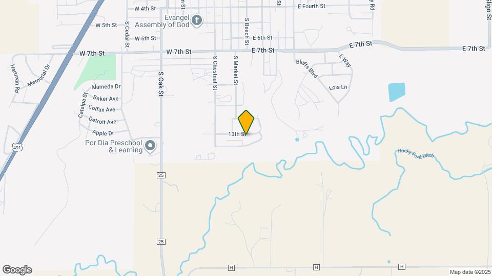 17 13th St Map and Location Details