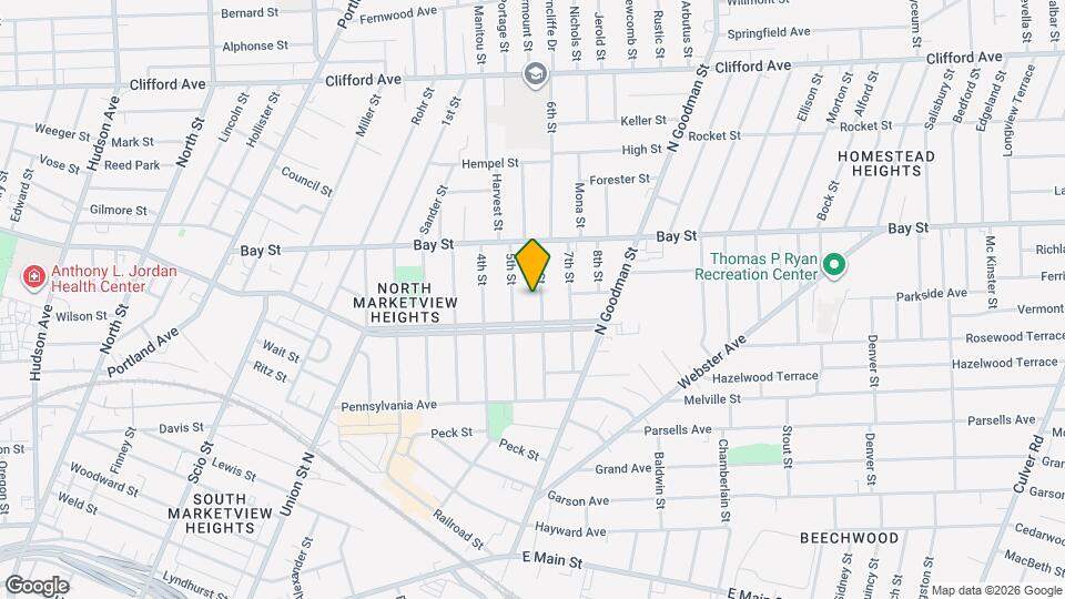 135 6th St Map and Location Details