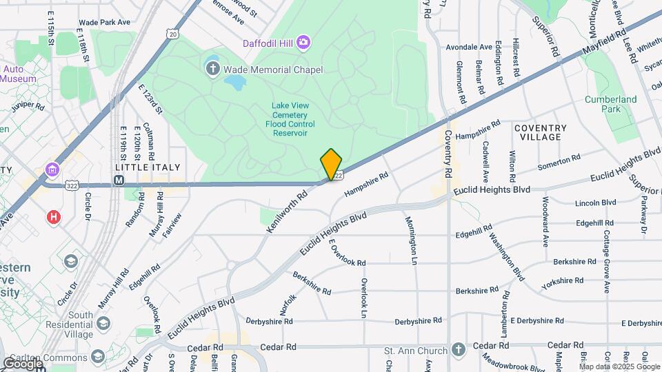 2592 Mayfield Rd Map and Location Details