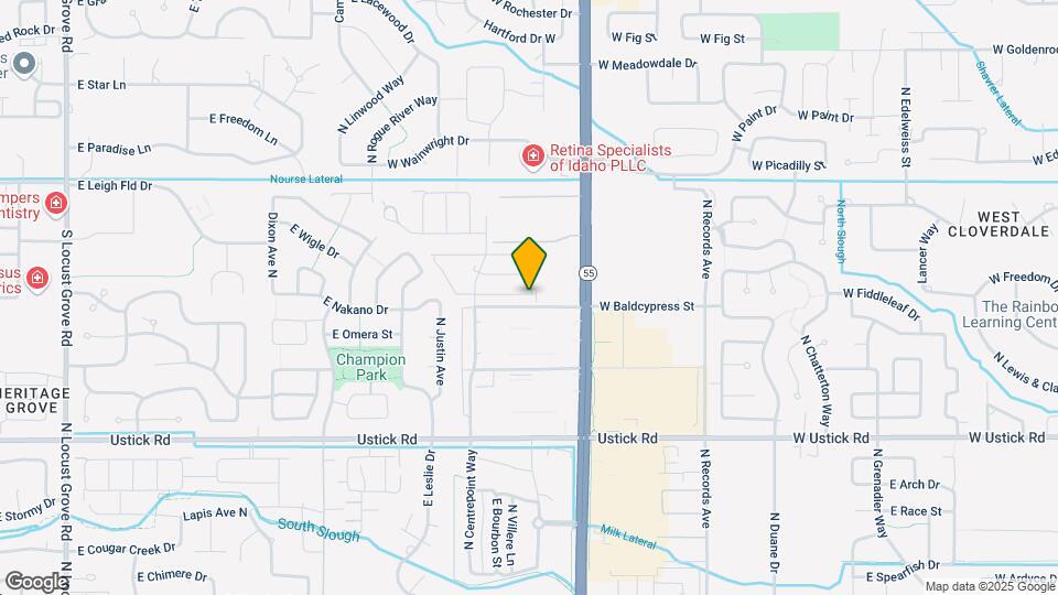 3648 N Centrepoint Way Map and Location Details