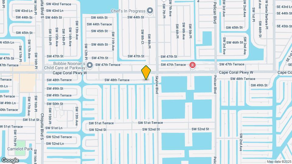 822 SW 48th Terrace Map and Location Details