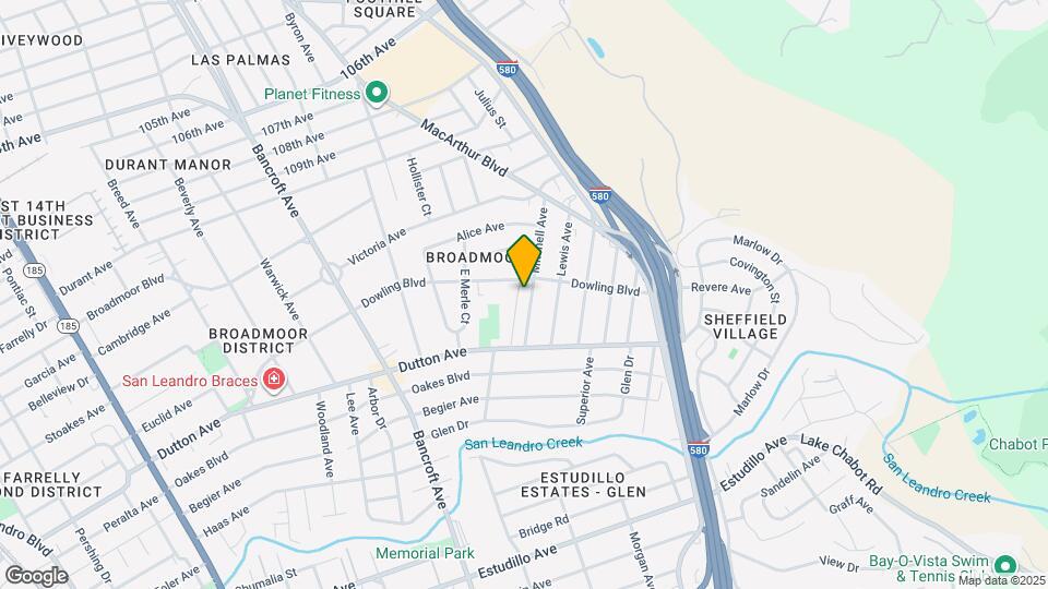 523 Mitchell Ave Map and Location Details