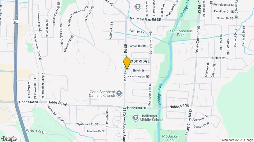 13125 Chaney Thompson Rd SE Map and Location Details