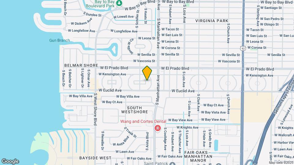 3620 S Hesperides St Map and Location Details