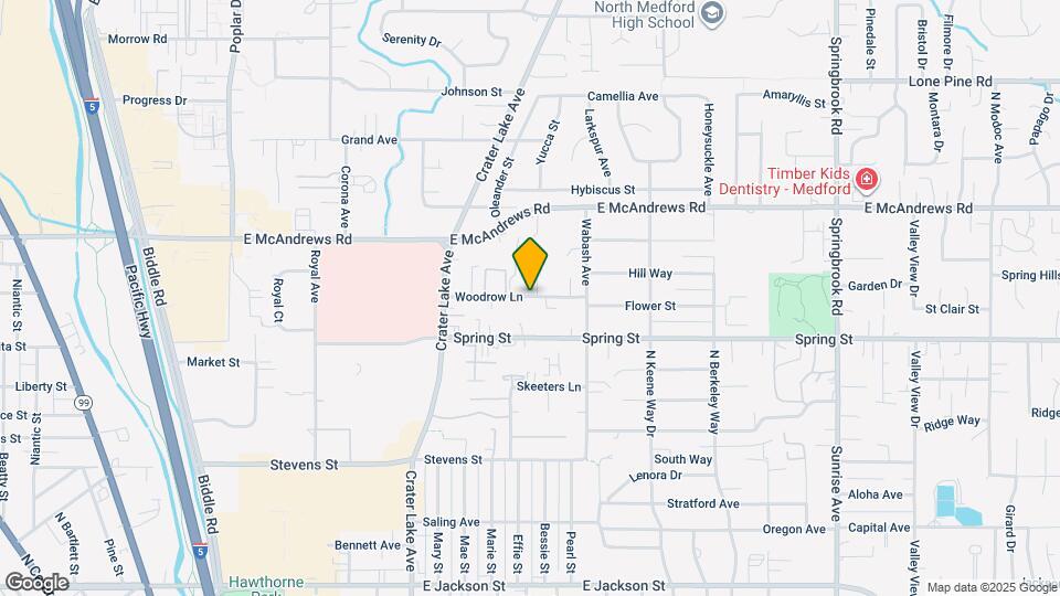 1170 Woodrow Ln Map and Location Details