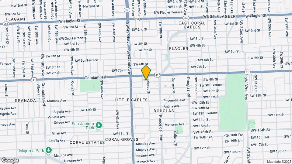 820 Salzedo St Map and Location Details