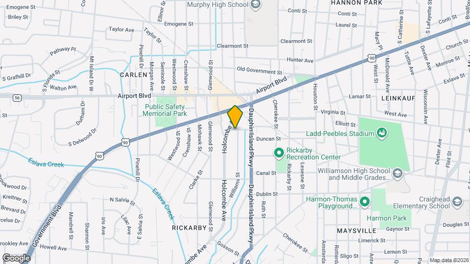 450 Williams St Map and Location Details