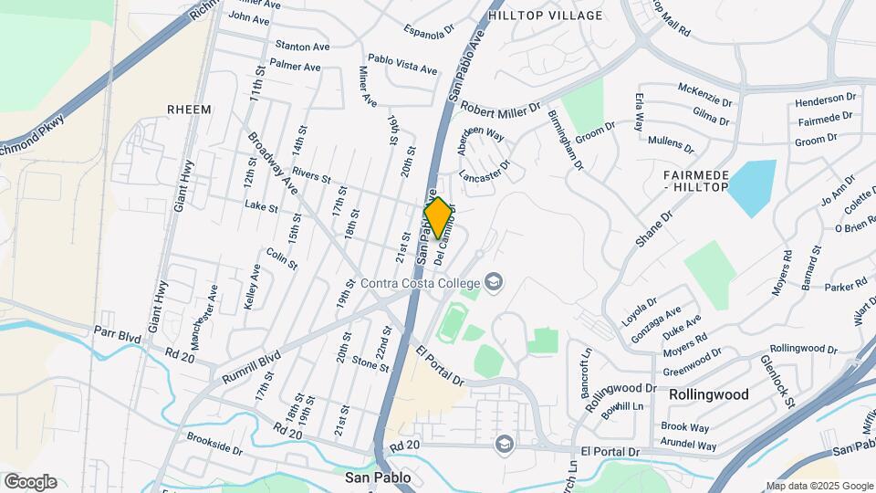 2839 Del Camino Dr Mapa y Detalles de la Ubicación