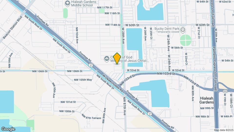 10662 NW 87th Ct Map and Location Details