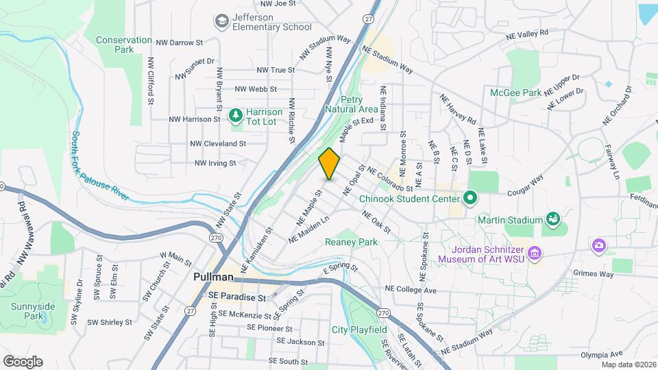 400 NE Oak St Mapa y Detalles de la Ubicación