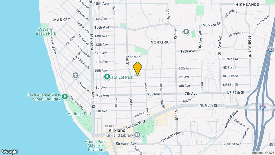 317 9th Ave Map and Location Details