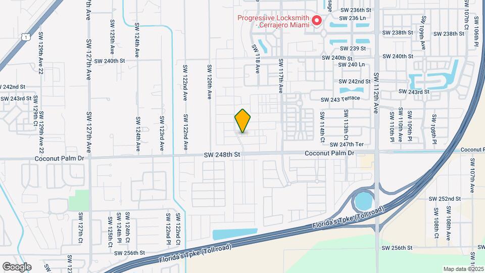 11915 SW 246th St Map and Location Details