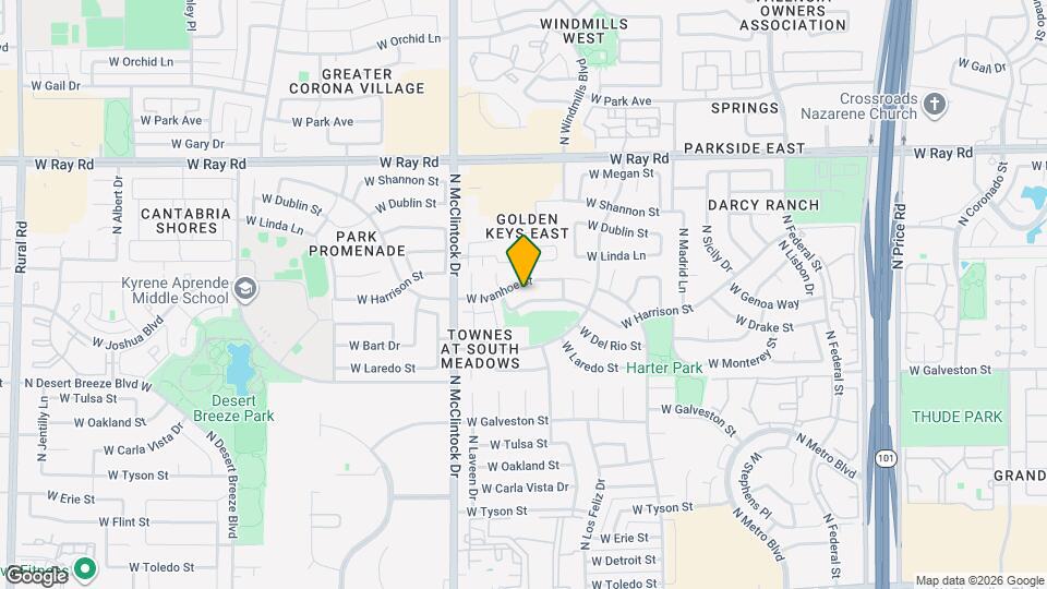3850 W Harrison St Map and Location Details