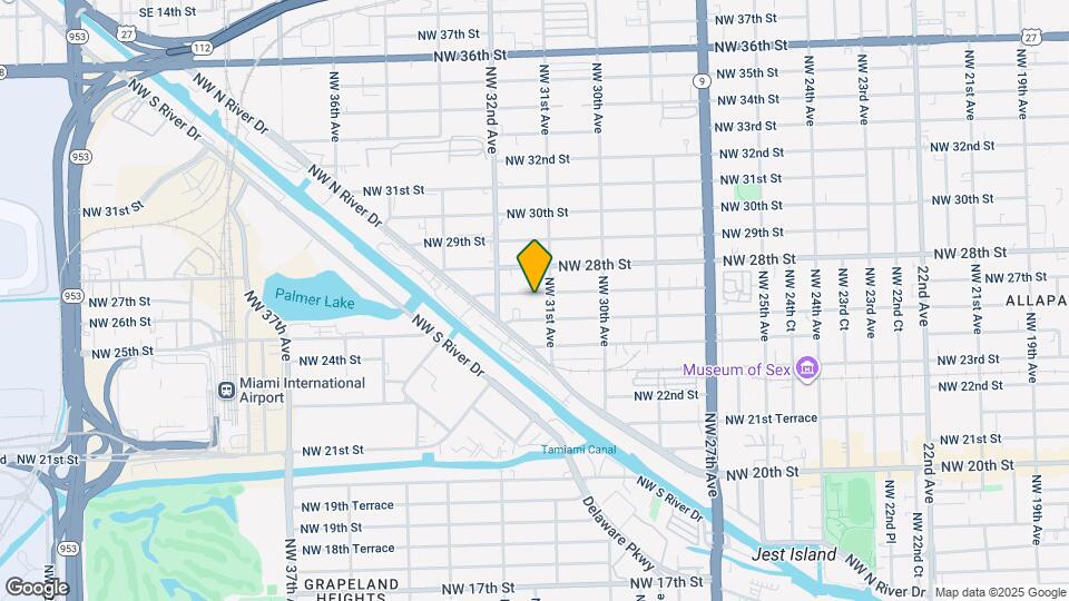 3132 NW 27th St Map and Location Details