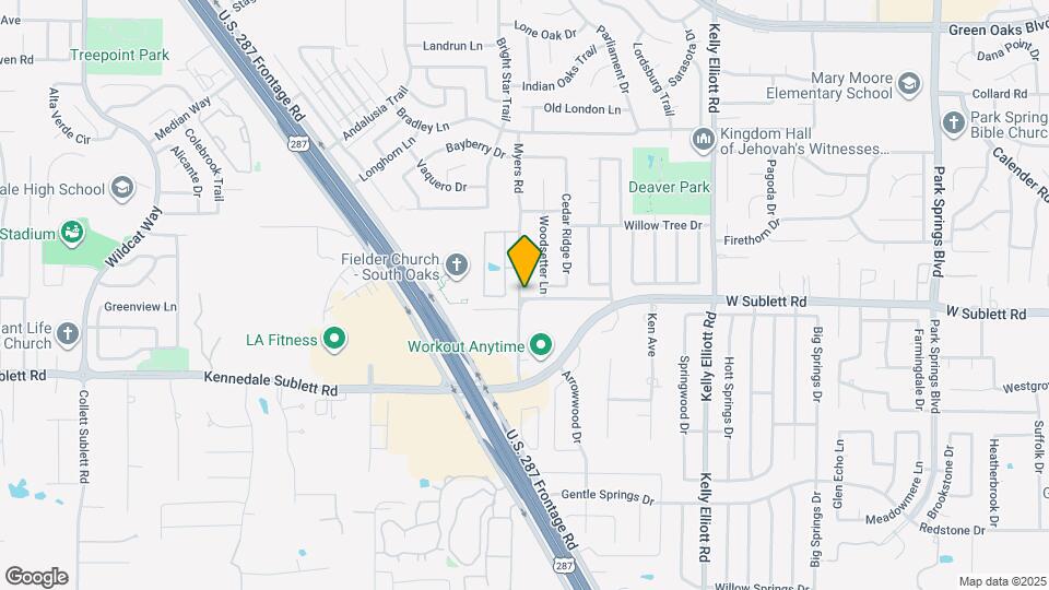 5917 Myers Rd Map and Location Details