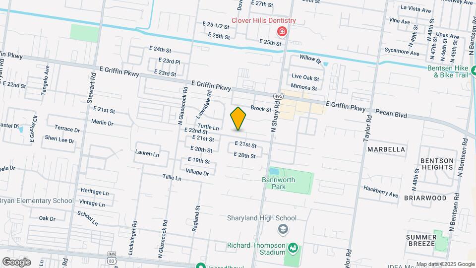 2210 E 23rd St Map and Location Details