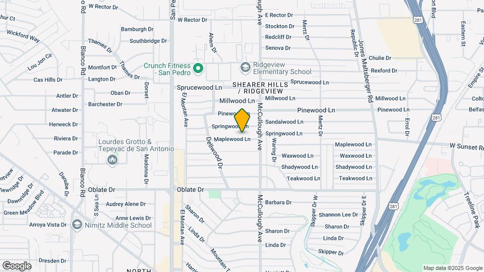 243 Maplewood Ln Map and Location Details