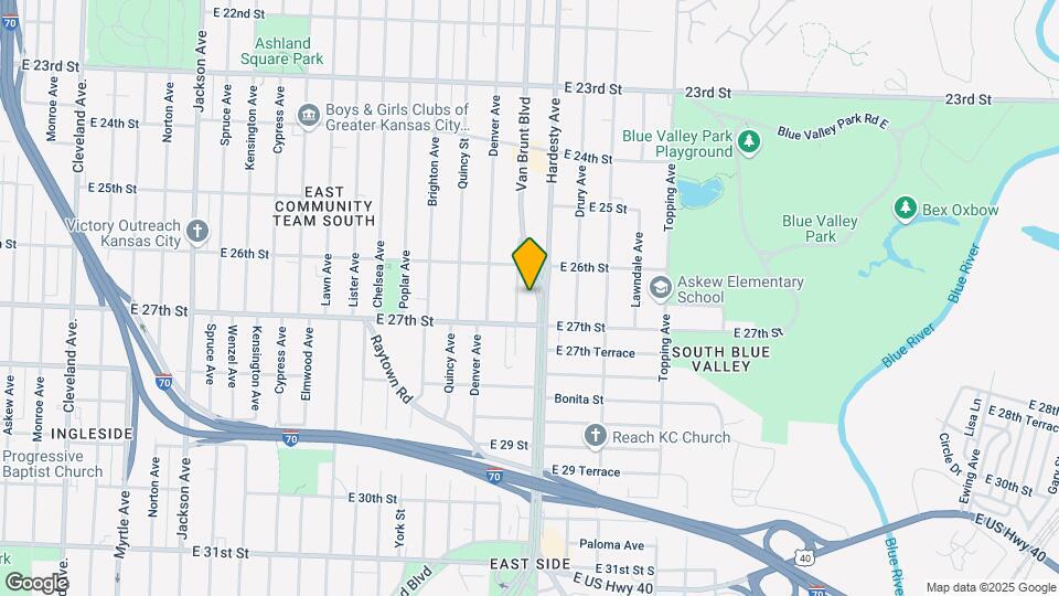 2620 Van Brunt Blvd Map and Location Details
