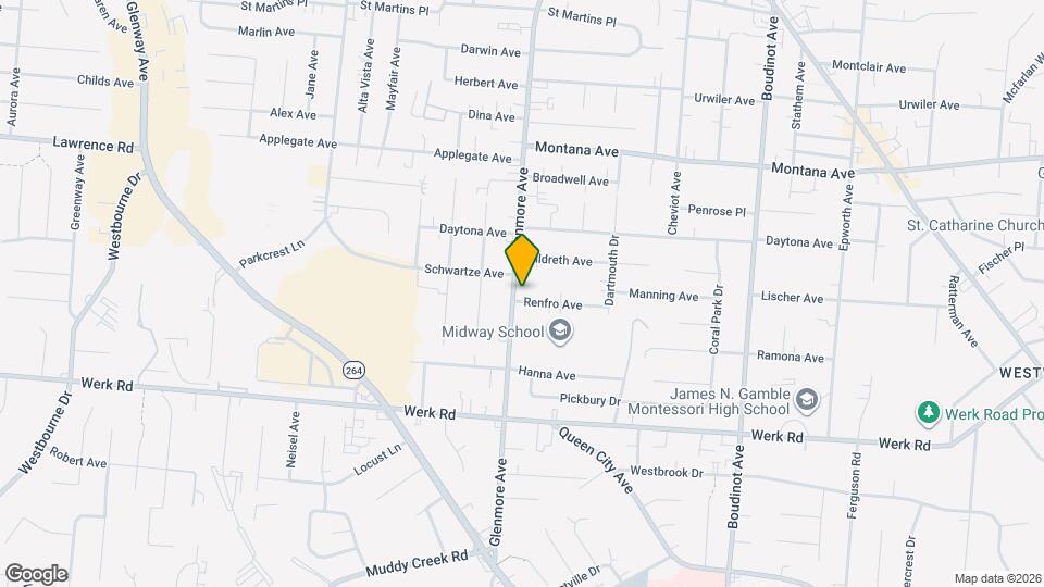 3214 Glenmore Ave, Unit 3 Mapa y Detalles de la Ubicación