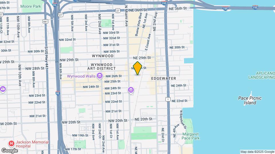82 NE 26th St, Unit 1622 Map and Location Details