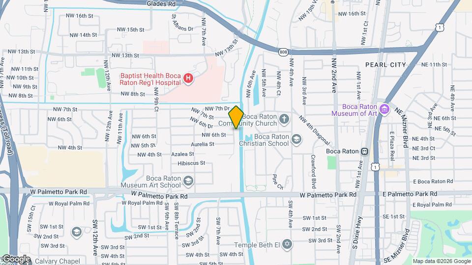 610 NW 7th Ave, Unit C Master Map and Location Details