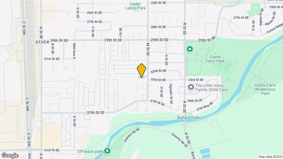 1114 33rd St SE Map and Location Details