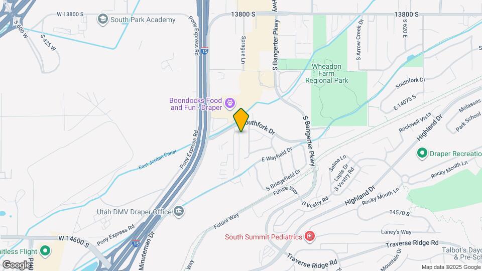 14257 South Side Hill Ln Map and Location Details