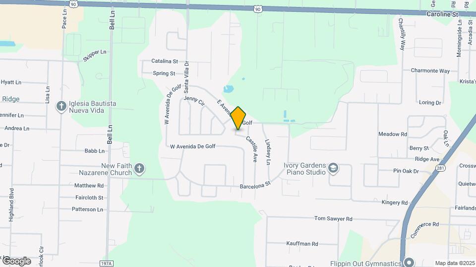 4274 Castille Ave Map and Location Details