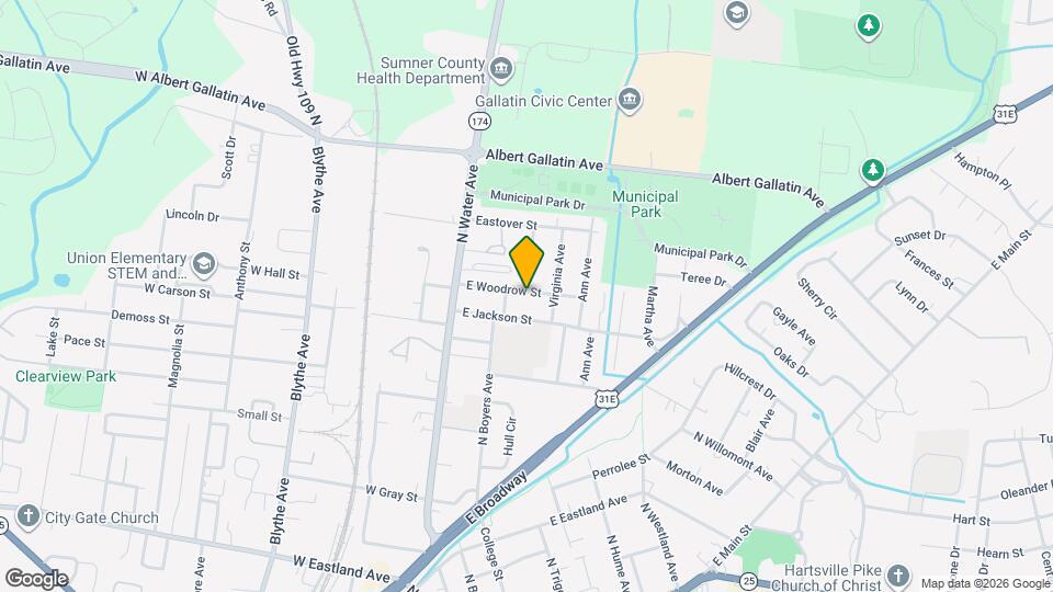 223 E Woodrow St Mapa y Detalles de la Ubicación