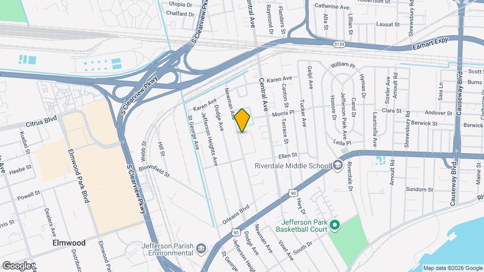 741 Newman Ave, Unit B Map and Location Details