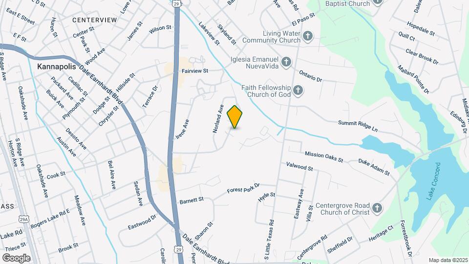 1040 McLain Rd Map and Location Details