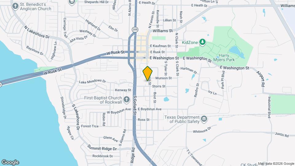 408-B S Fannin St Mapa y Detalles de la Ubicación