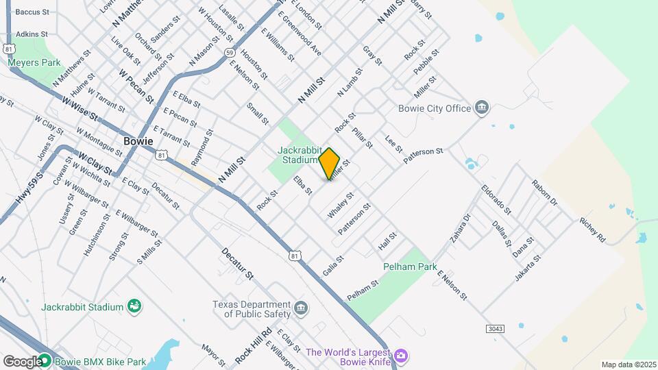 419 Miller St Map and Location Details