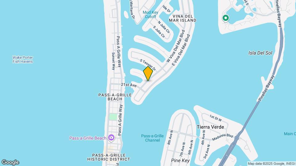 2173 W Vina Del Mar Blvd Map and Location Details