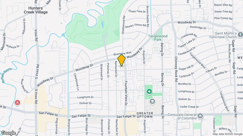 1032 Townplace St Map and Location Details