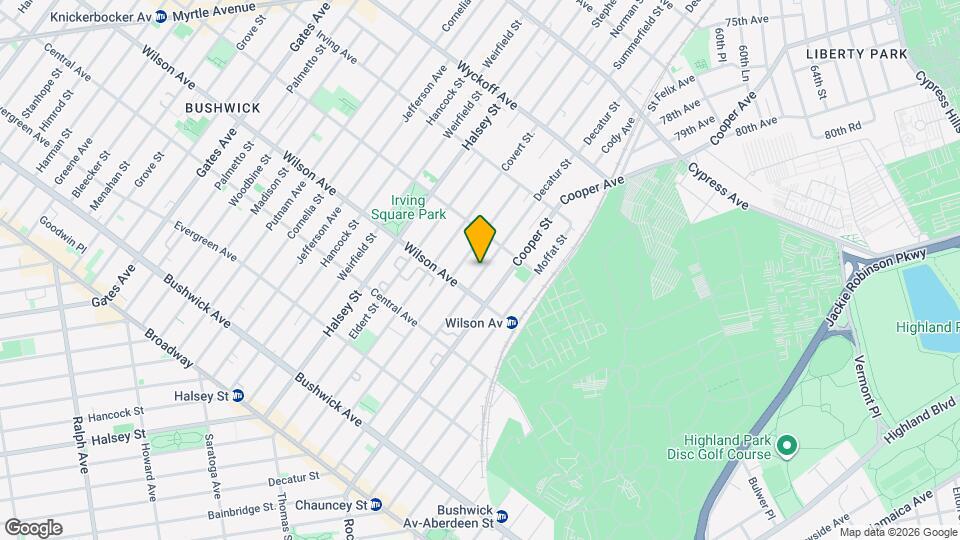 1271 Decatur St Map and Location Details