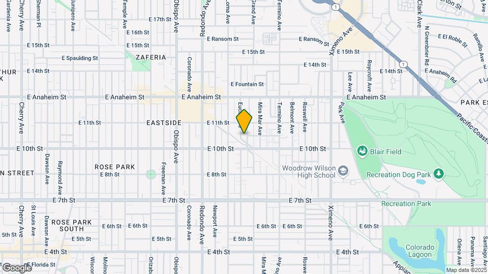 1045 Grand Ave Mapa y Detalles de la Ubicación