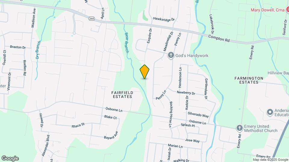 3031 Esquire Dr Map and Location Details