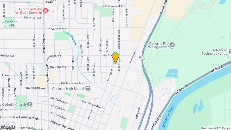 1045 NW Beca Ave Map and Location Details