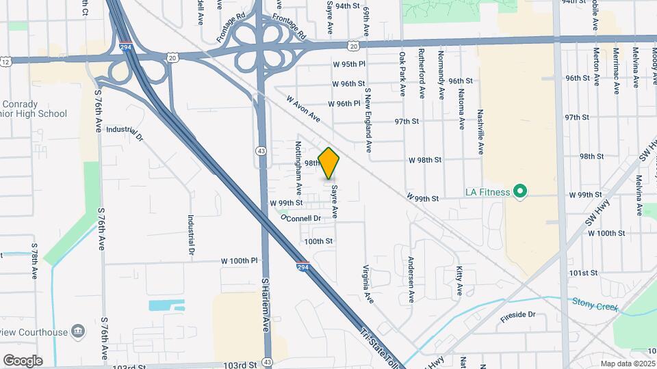 9826 Sayre Ave Map and Location Details