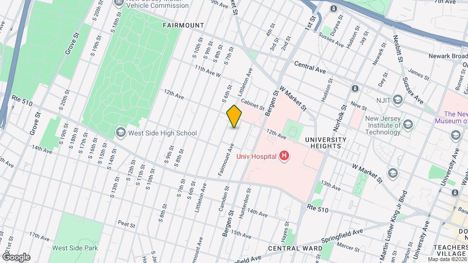 145 Fairmount Ave, Unit 3 Mapa y Detalles de la Ubicación