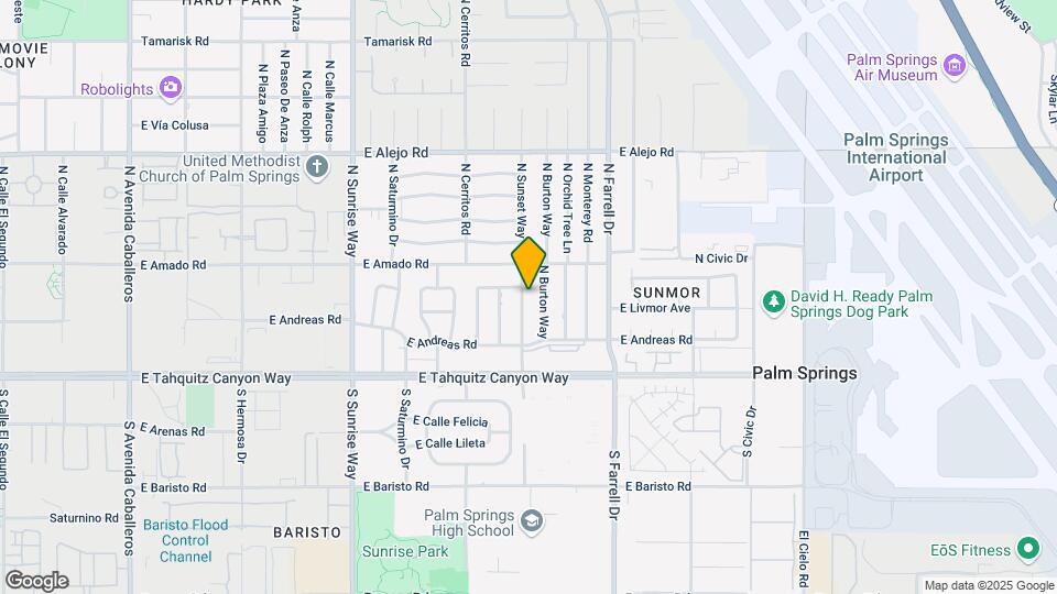 278 N Sunset Way Map and Location Details
