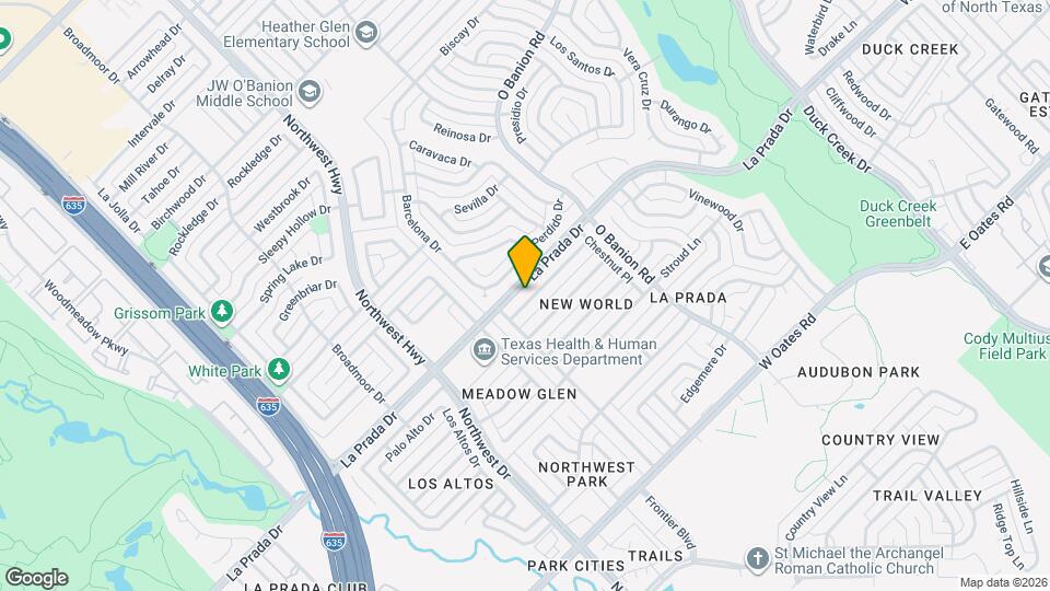 621 Asbury Park Map and Location Details