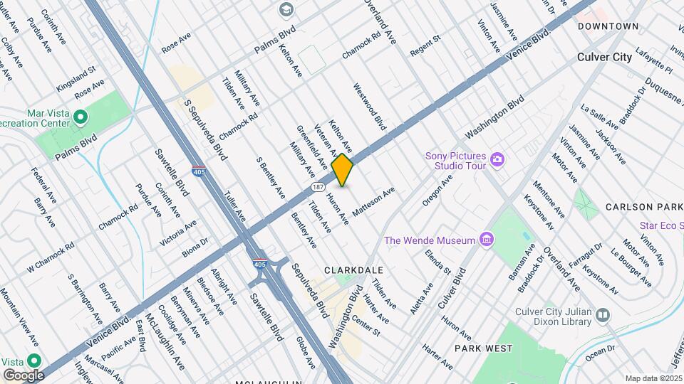 3833 Prospect Ave Map and Location Details