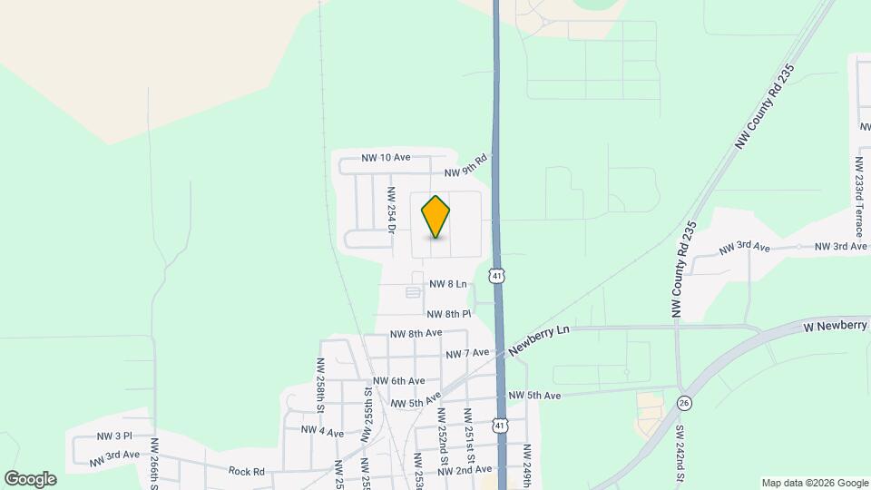 893 NW 252 Dr Map and Location Details