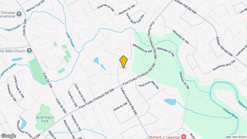 4500 Admiral Ridge Way SW Map and Location Details