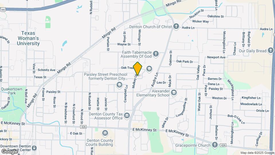 1000 Mulkey Ln Map and Location Details